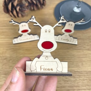 Gepersonaliseerde kerstcouverts.