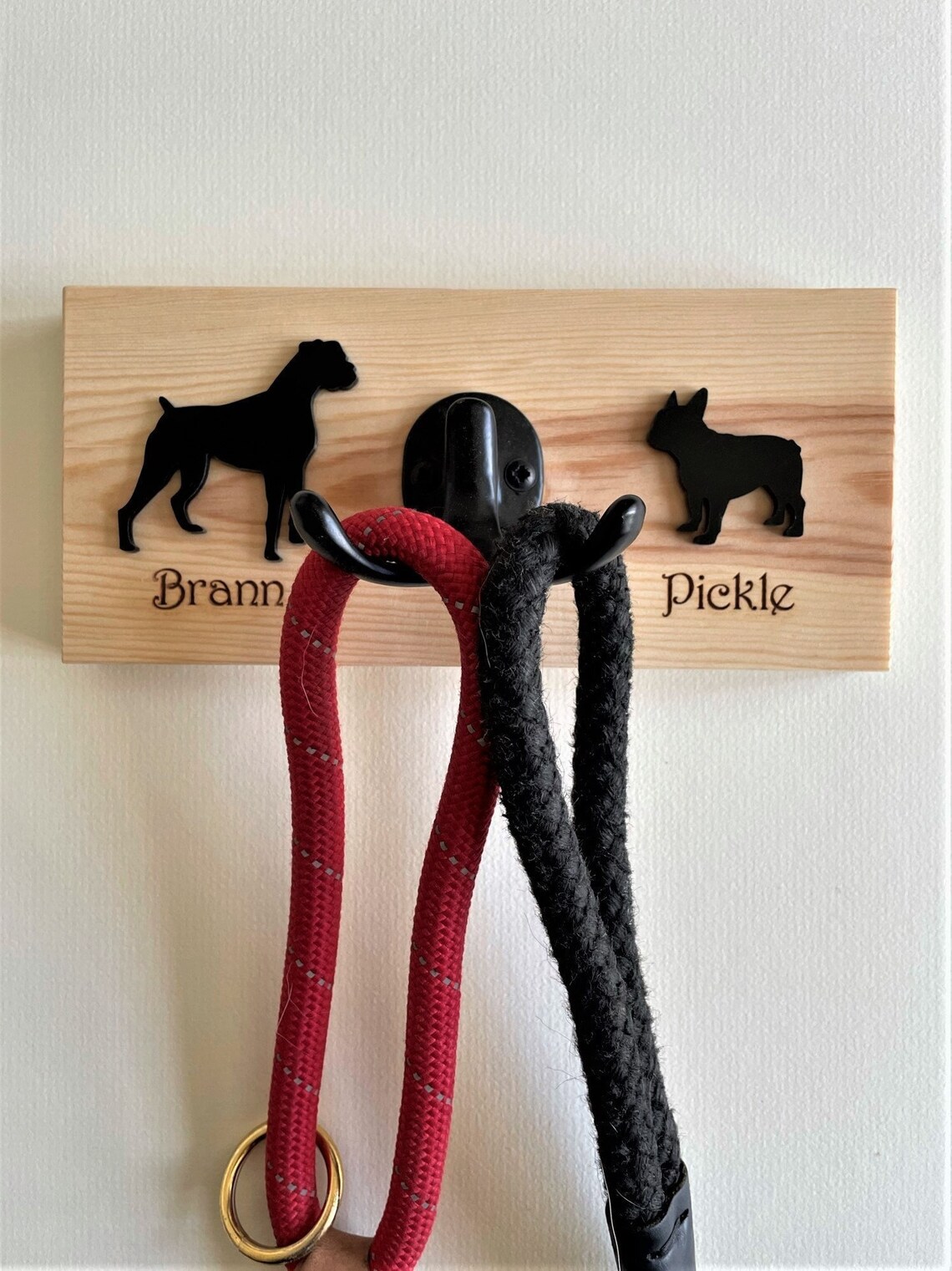 Personalised Dog Lead Hook Hanger Christmas Gift Pet Lead Etsy UK