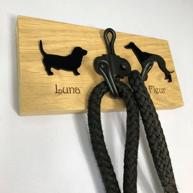 Personalised Dog Lead Hook Hanger Christmas Gift Pet Lead Etsy