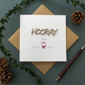 Tarjeta personalizada para nuevo bebé