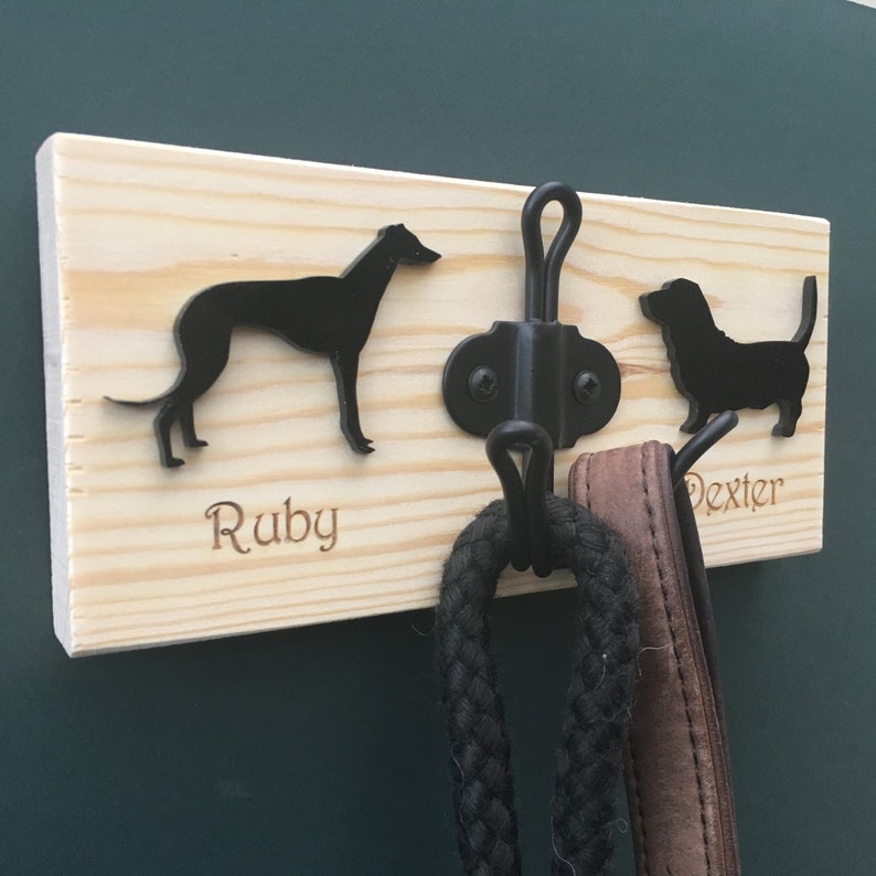 Personalised Dog Lead Hook Hanger Christmas Gift Pet Lead Etsy
