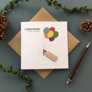 Personalised New Baby Card