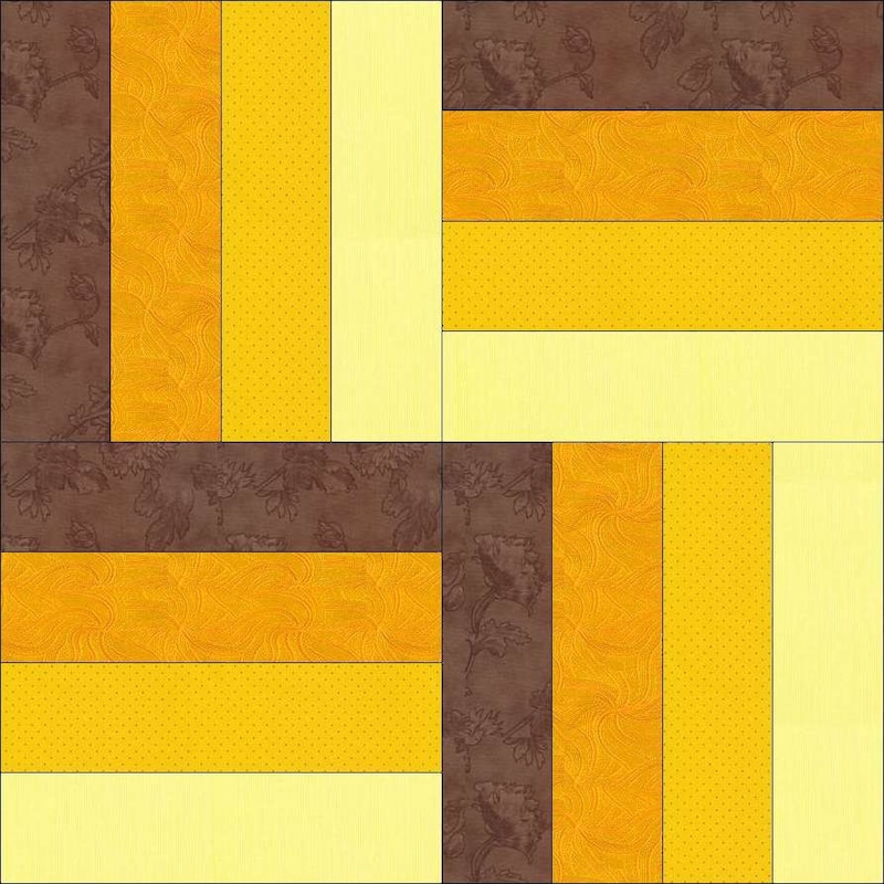 Rail Fence Quilt Pattern - Etsy