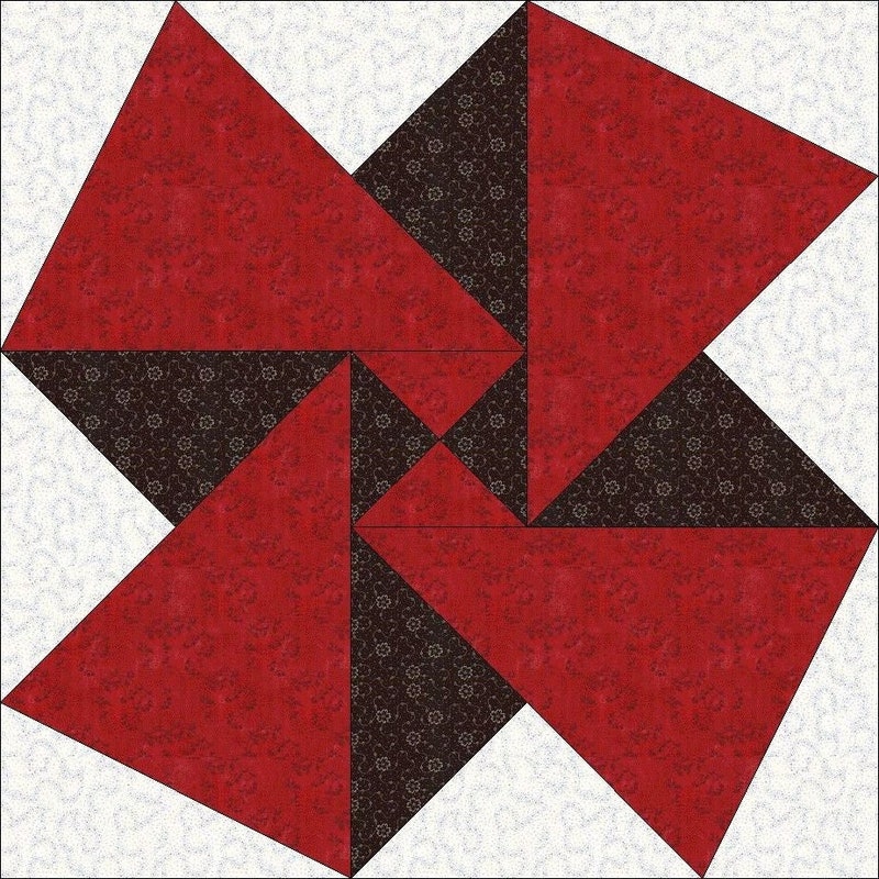 Pinwheel Quilt - Etsy