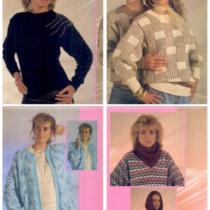 Vintage 1986 Knitting Machine Patterns Magazine Brother Chunky Collection Machine Knitting 16 Vintage 1986 Knitting Machine Patterns Magazine Brother Chunky Collection Machine Knitting 16