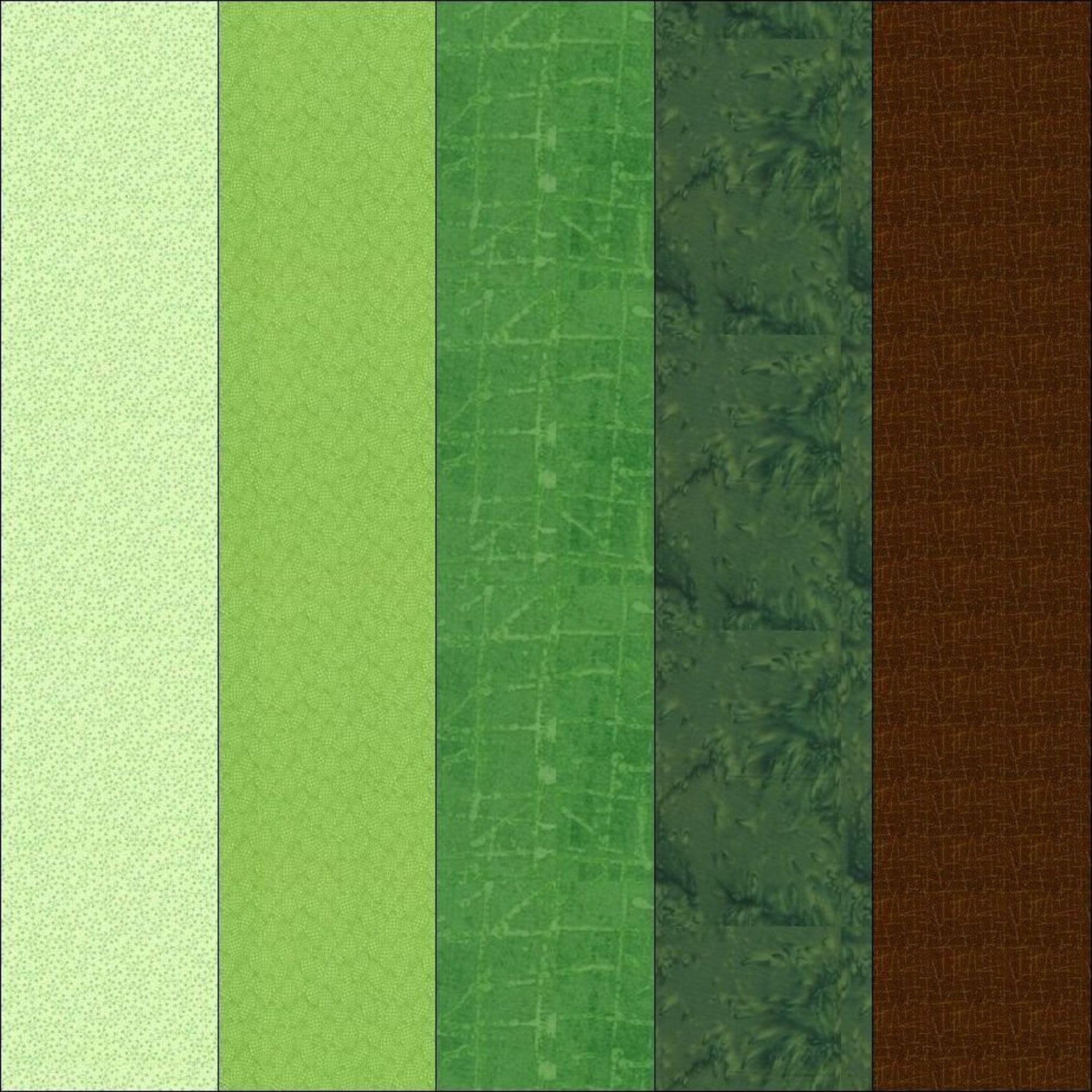 Digital PDF Quilt Block Pattern|rainbow Rail Fence Quilt Block Pattern ...