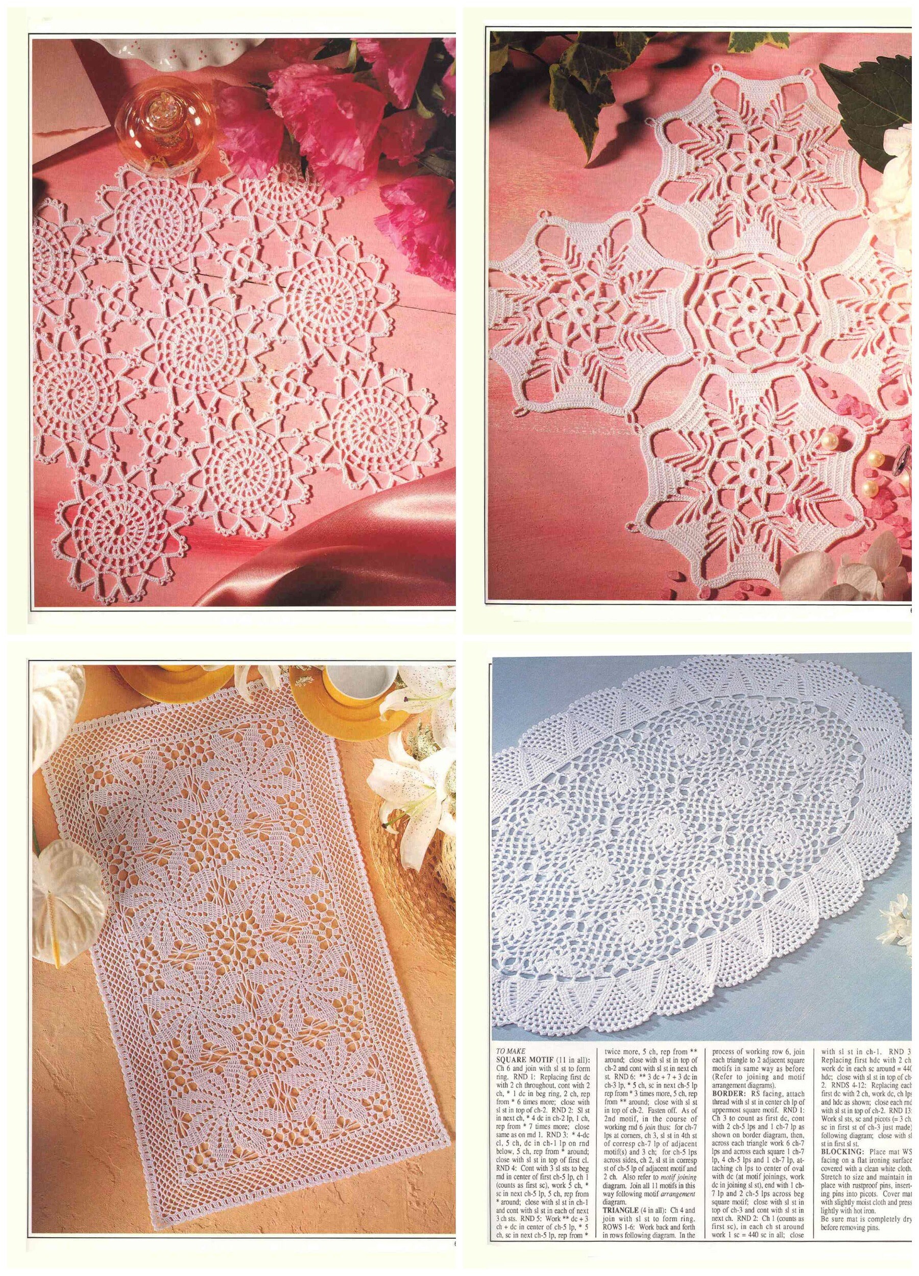 Vintage Crochet Pattern Magazinemagic Crochet 103 August - Etsy