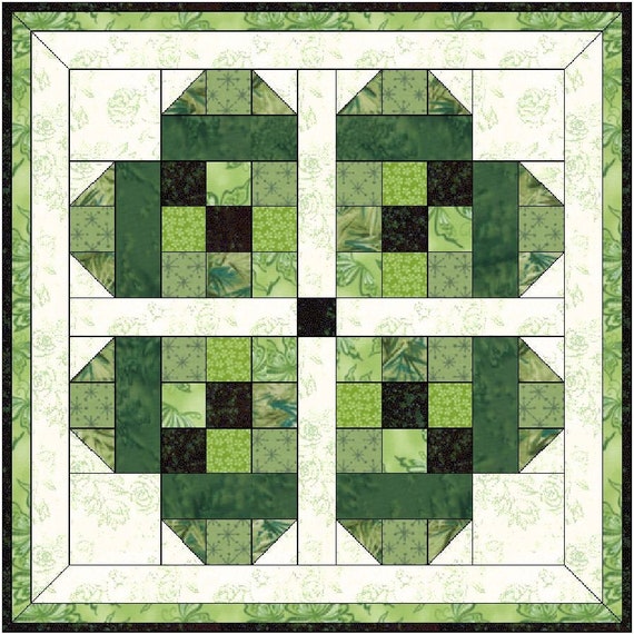 Clover Quilt Pattern Clover Quilt Pattern