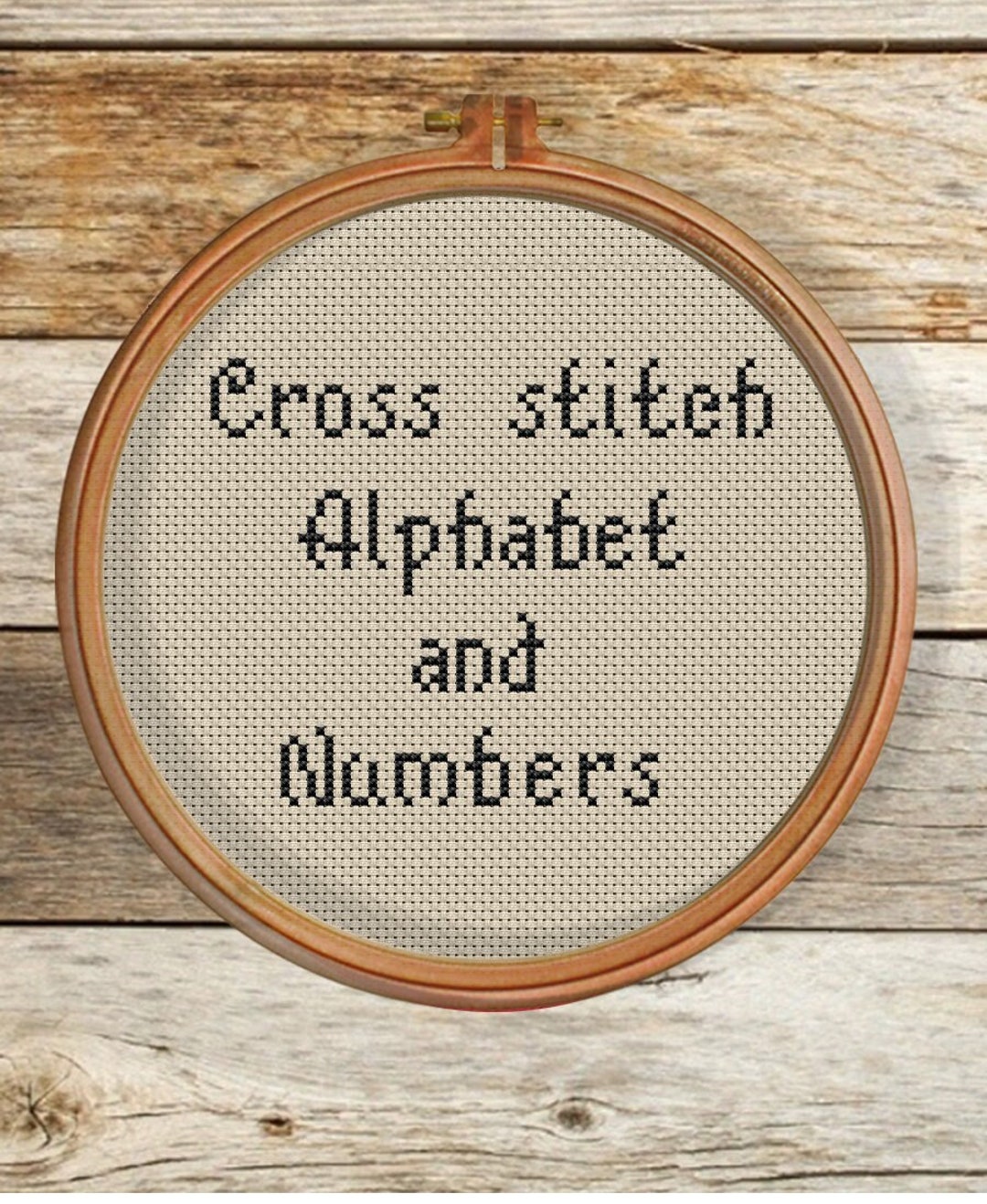 Cross Stitch Alphabet and Numbers Patternfancy Cursivemodern Xstitch