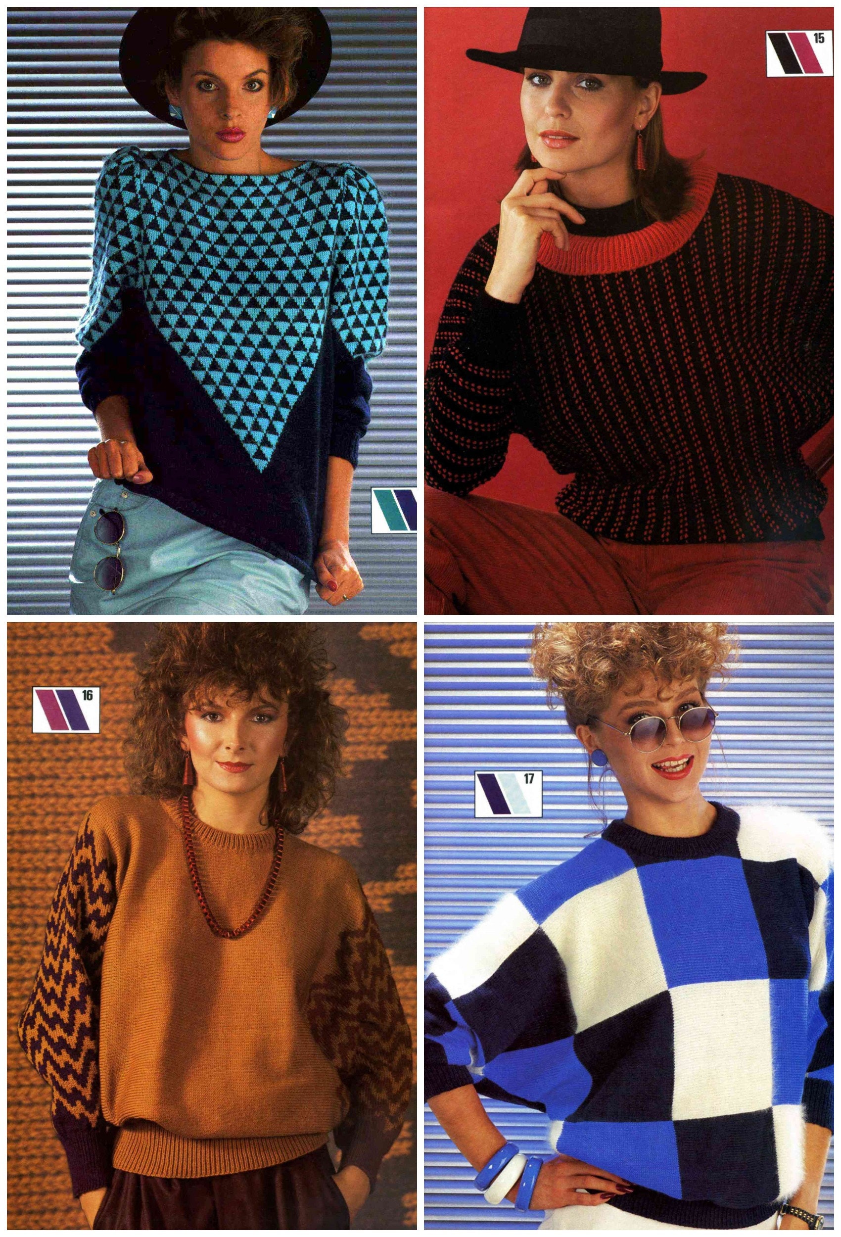 Vintage knitting machine patterns magazineBROTHER fashion | Etsy