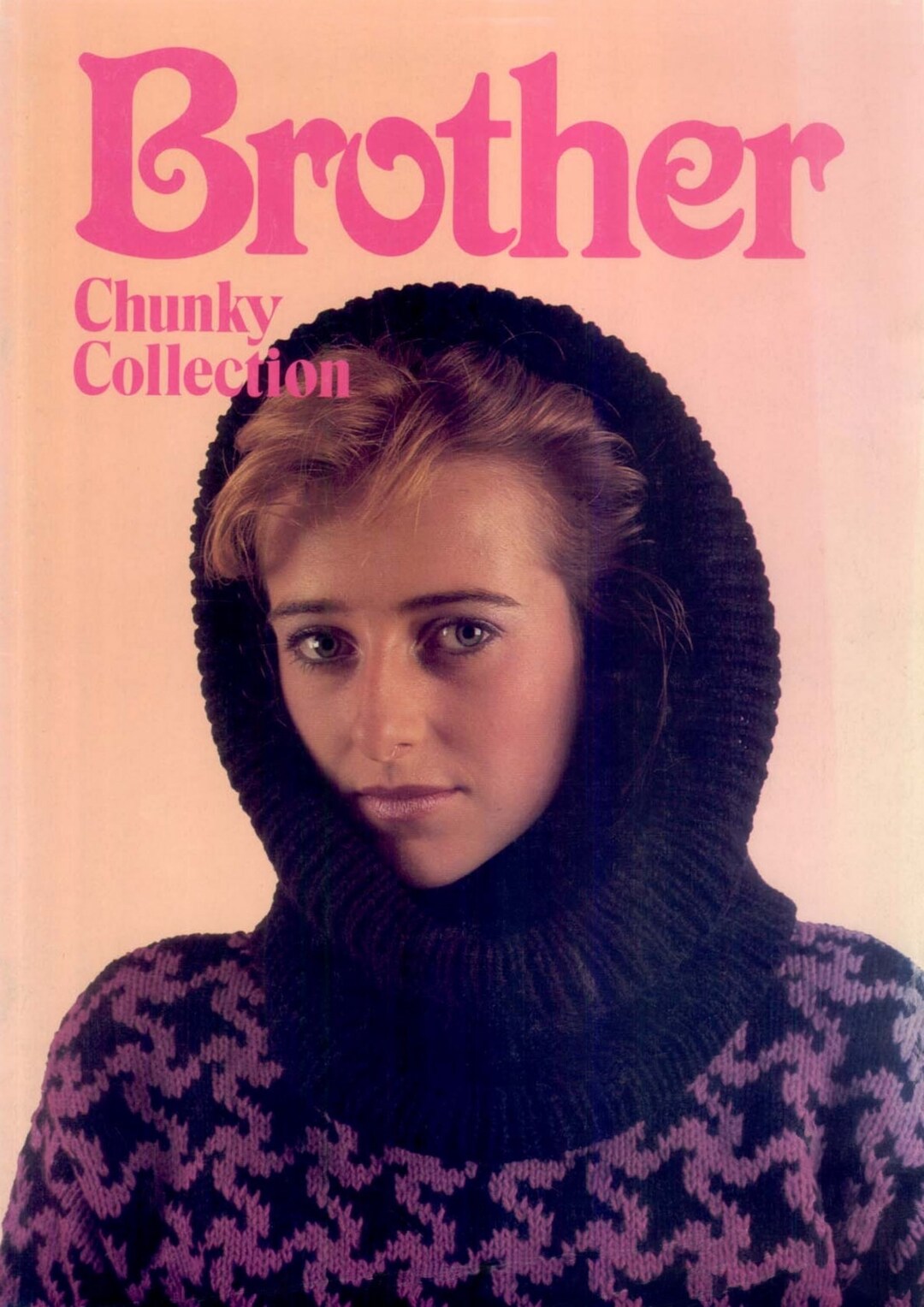 Vintage (1986) Knitting Machine Patterns Magazine|brother Chunky