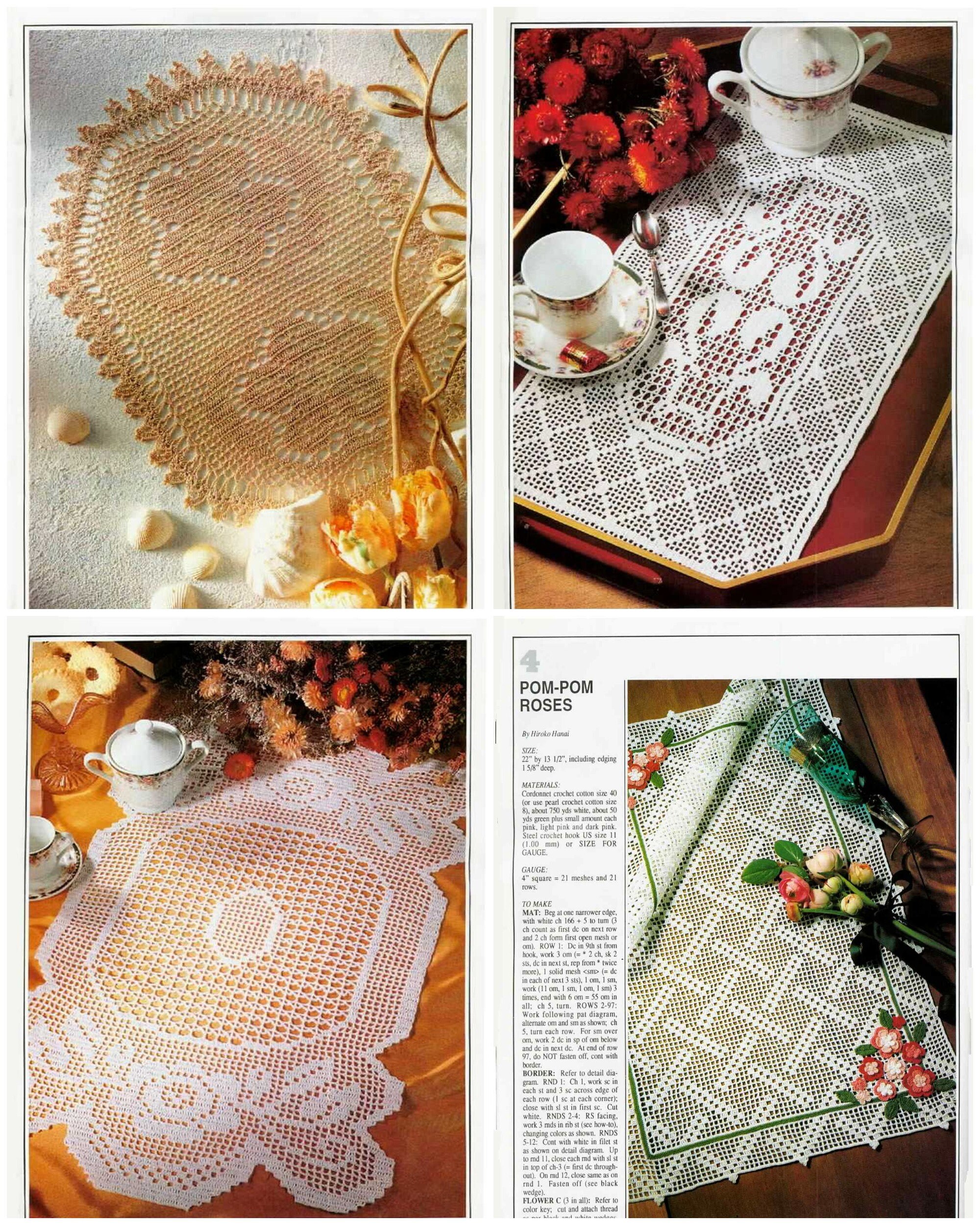 Vintage Crochet Pattern Magazine|magic Crochet #97 August 1995|31 ...