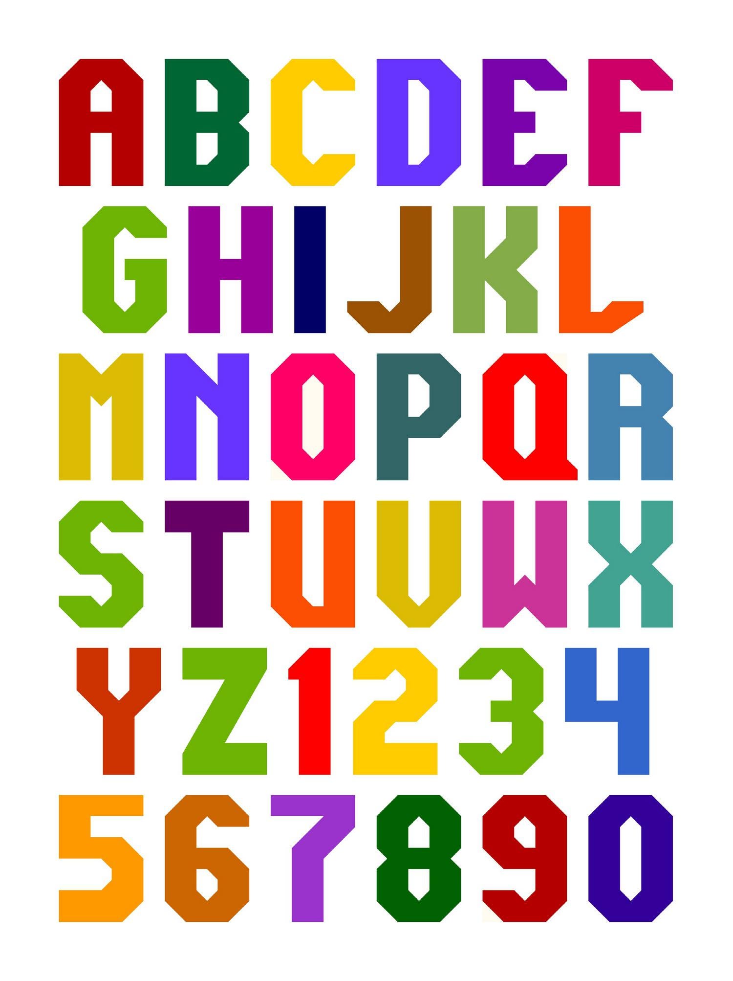 Foundation Paper Piecing (FPP) Templates, Alphabet Quilt Block Pattern ...