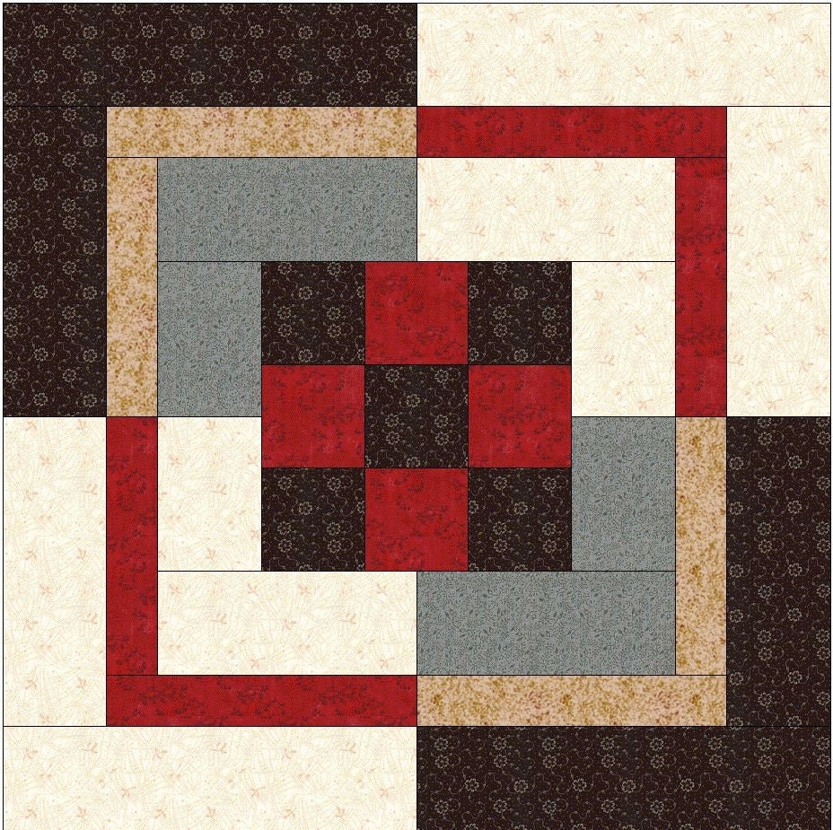 BFC2049 Patchwork Quilt Squares