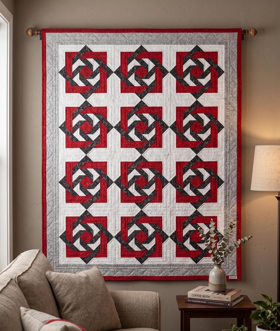 Intermediate Quilt Block Patterns Digital PDF Quilt Block Pattern|interlocked Squares Quilt Block Pattern ...