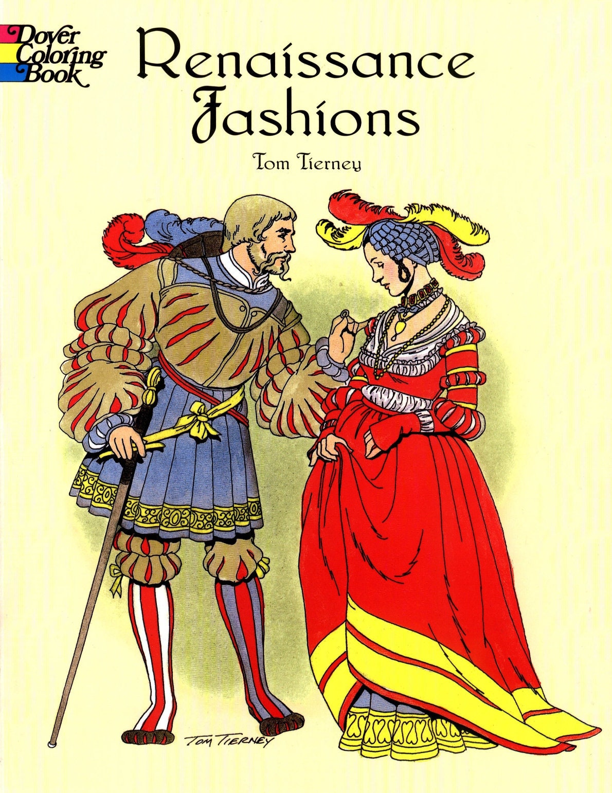 Fashions of the First Ladies Coloring Book (Dover Fashion Coloring Book)  (Paperback)