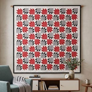 Bears Paw (2) Quilt Block Pattern, 4 finished sizes: 6", 8", 10", 12", Modern Patchwork, Digital PDF