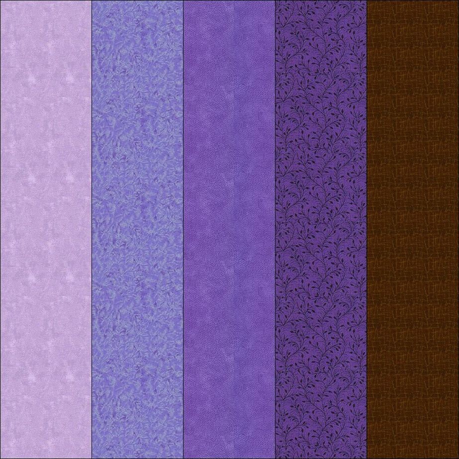 Digital PDF Quilt Block Pattern|rainbow Rail Fence Quilt Block Pattern ...