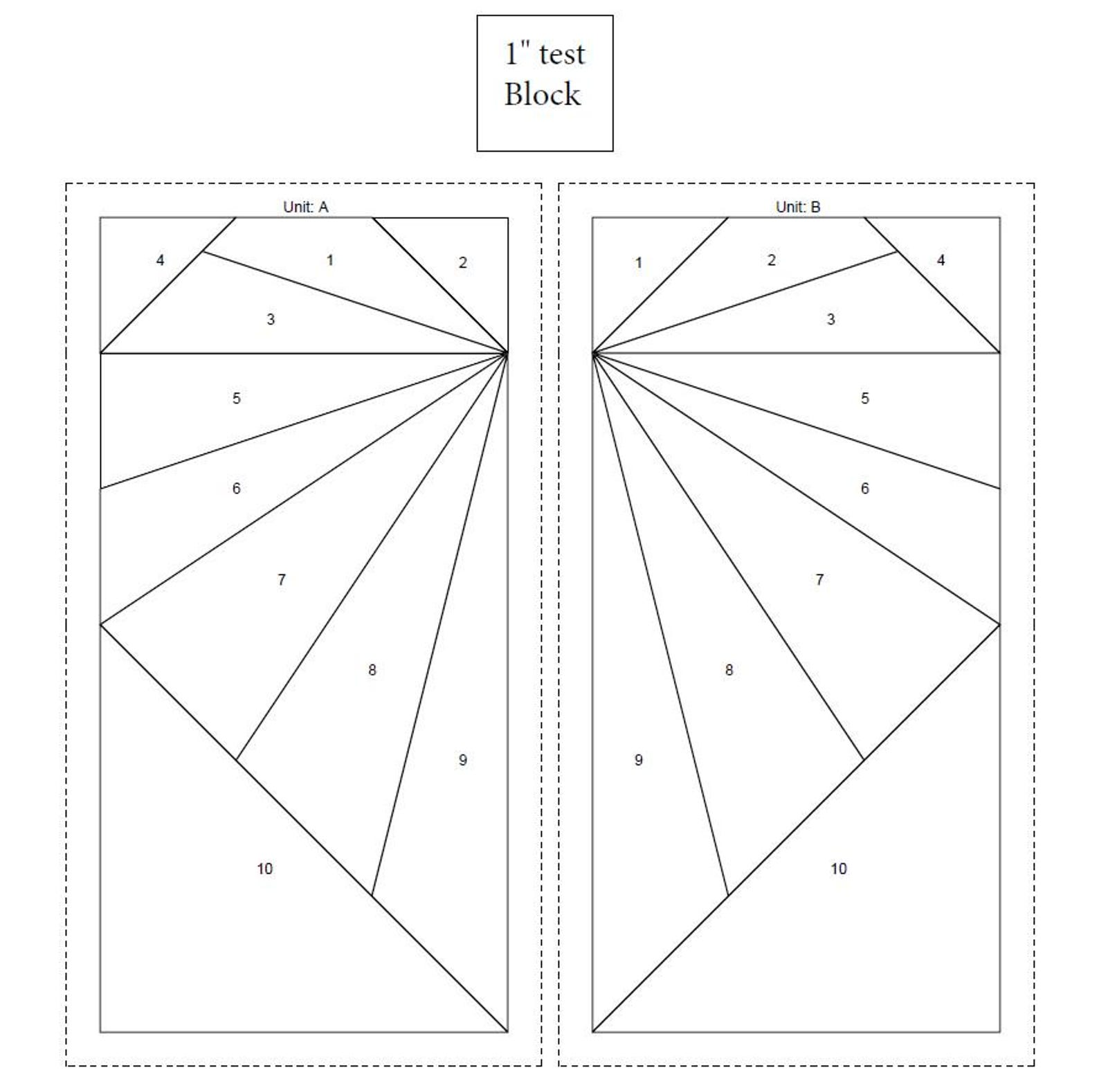 Heart FPP Quilt Block Pattern | Foundation Paper Piecing Template | 5 ...