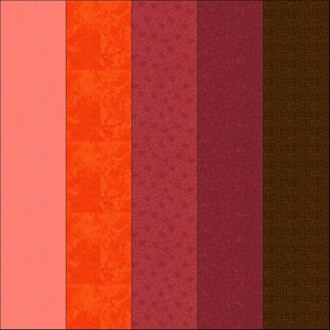 Digital PDF Quilt Block Pattern|rainbow Rail Fence Quilt Block Pattern ...