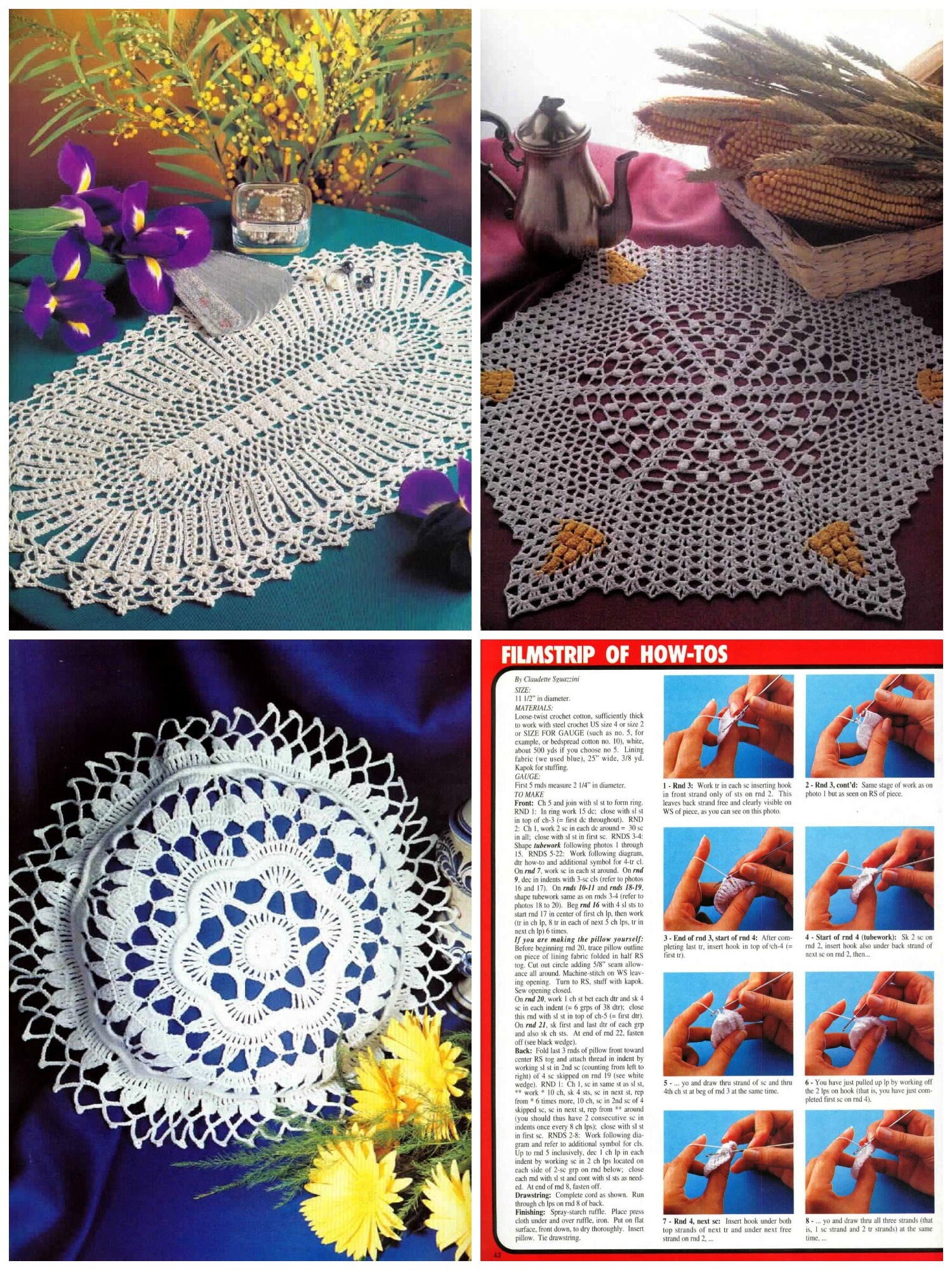 Vintage crochet Pattern MagazineMagic Crochet 85 August | Etsy