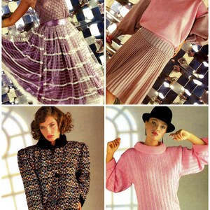 Vintage Knitting Machine Patterns Magazinebrother Fashion Vol.7special ...