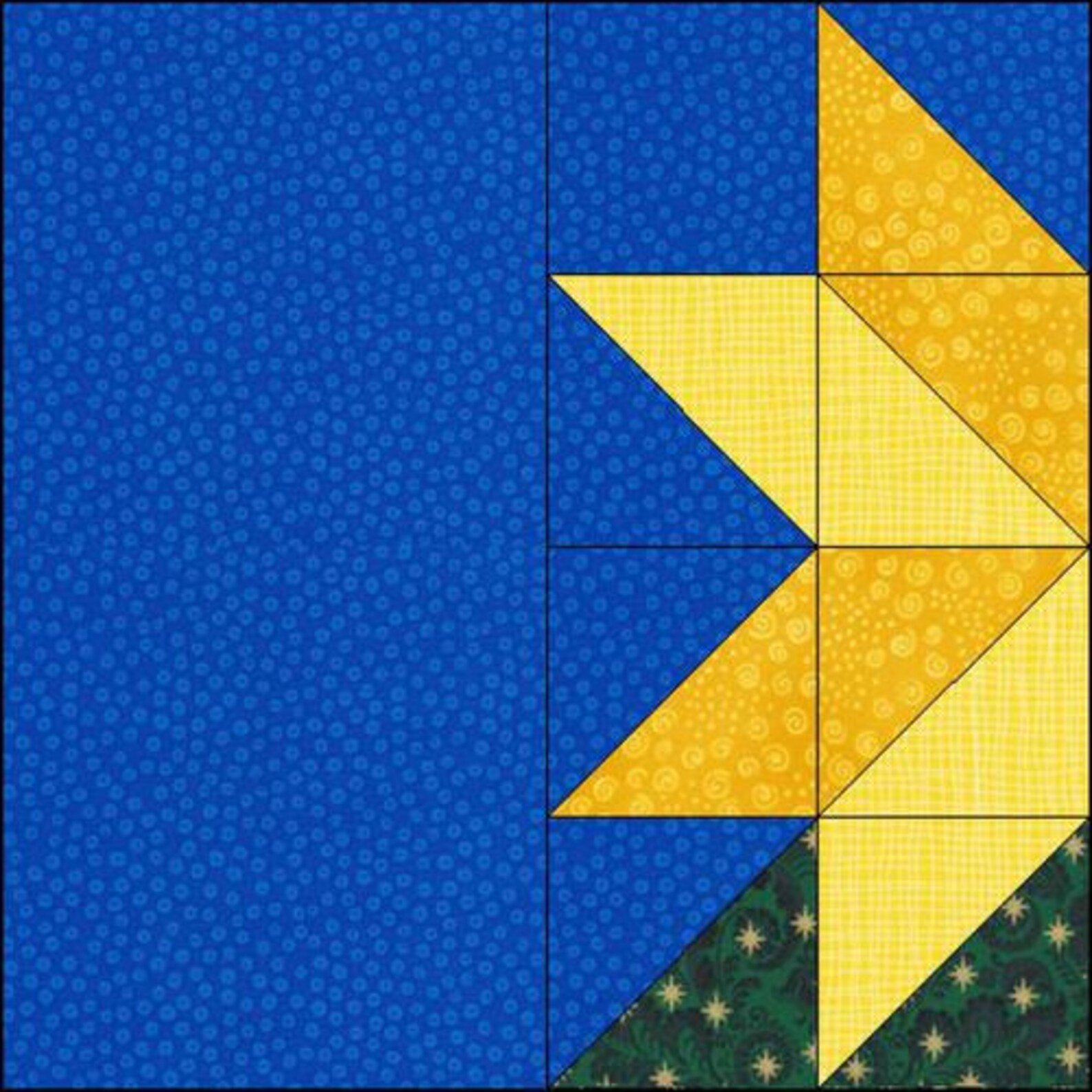 Digital PDF | Christmas Tree and Cardinals Quilt Pattern | Modern ...