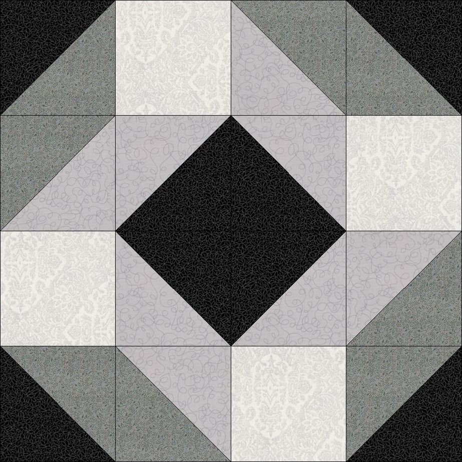 Digital PDF Quilt Block Pattern|3d Illusion Quilt Block Pattern (5 ...