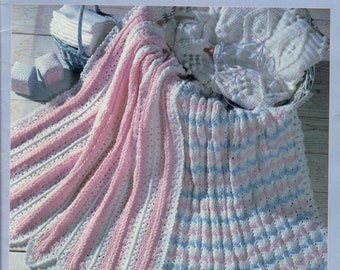Unique Baby Afghans to crochet,set:shells and braids,diagonal,mile-a-minute,frosty diamonds ,peek-a- boo ripple,dreamy squuares, PDF Pattern