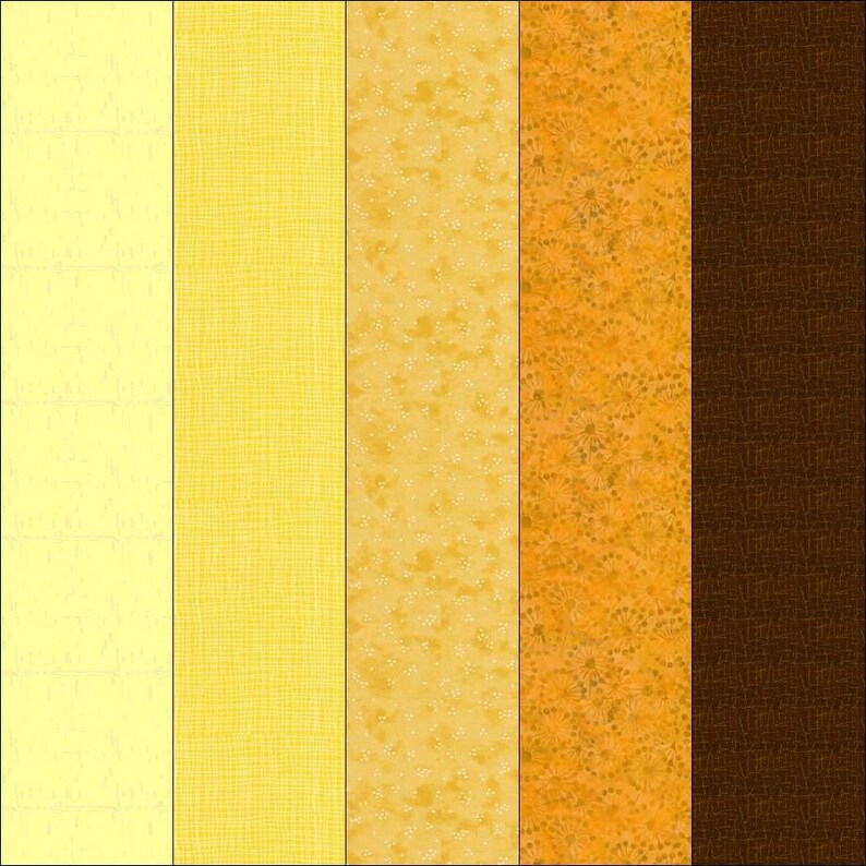 Digital PDF Quilt Block Pattern|rainbow Rail Fence Quilt Block Pattern ...