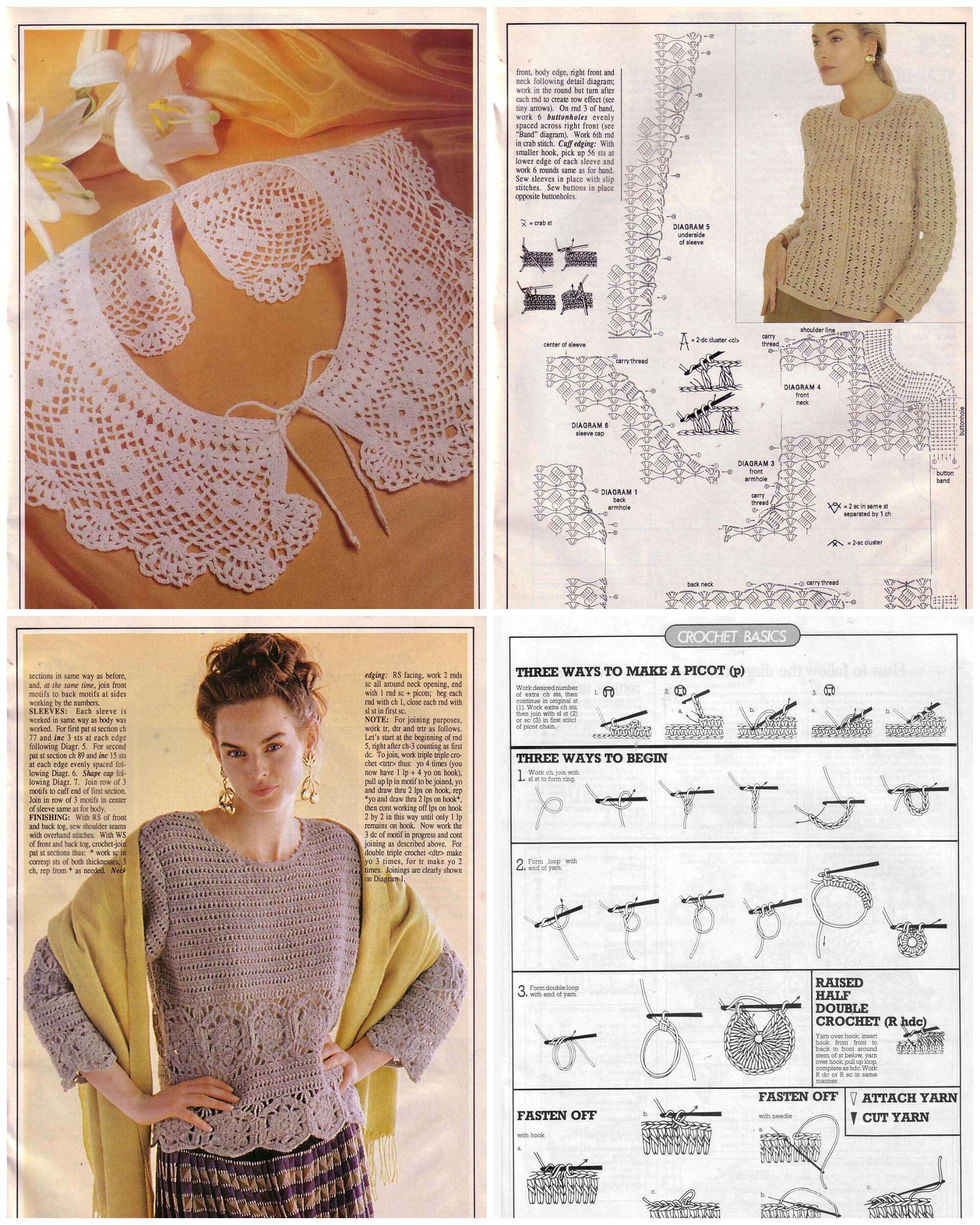 Vintage Crochet Pattern Magazine|magic Crochet #93 December 1994|33 ...