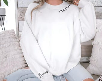Mama sweater, personalised mama jumper, Mama top