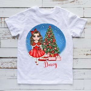 Girls clearance christmas tops