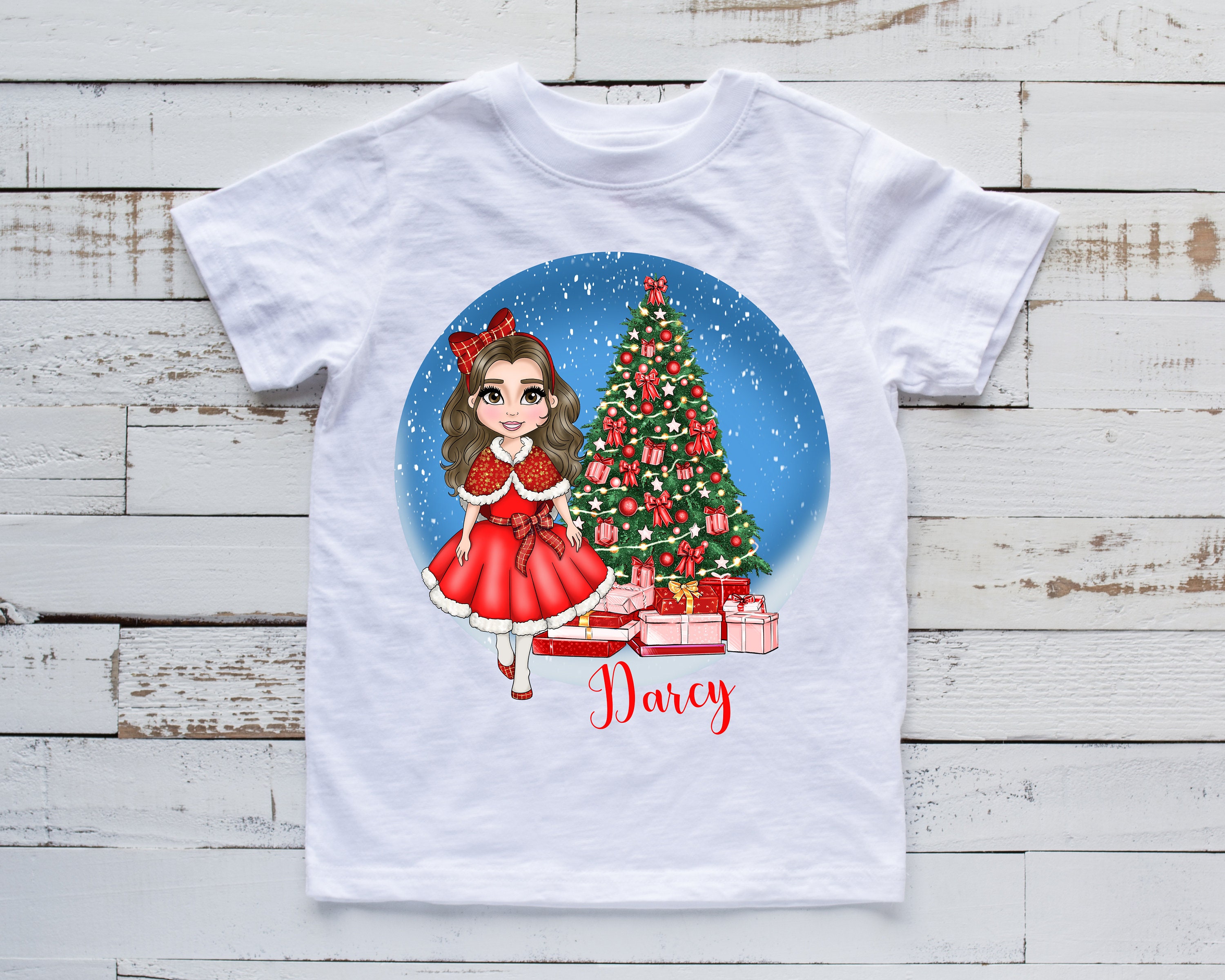 Christmas tops top for girls
