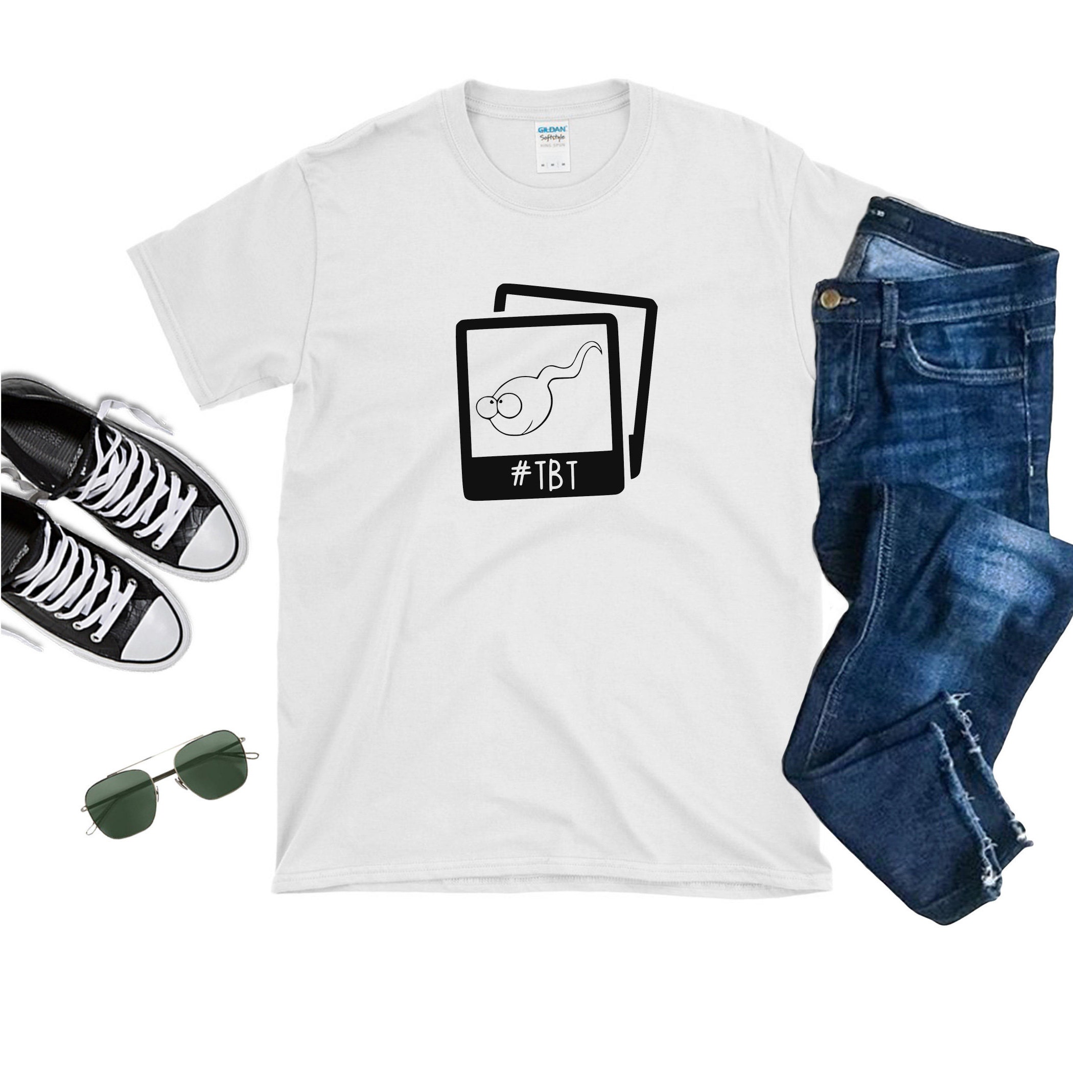 Image of Throw Back Tshirt, Unisex #tbt, Ments Tshirt, Womens Funny Tshirt For Him, Summer Top