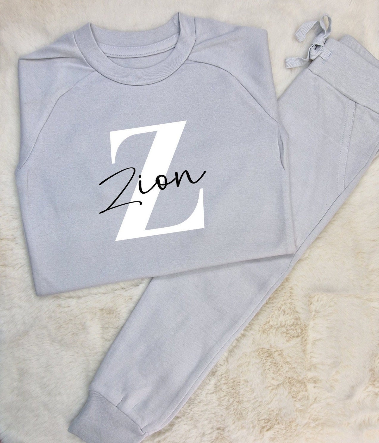 Personalised Lightweight Cotton Tracksuit UK