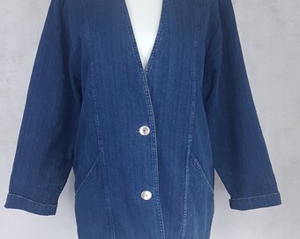laura ashley denim jacket