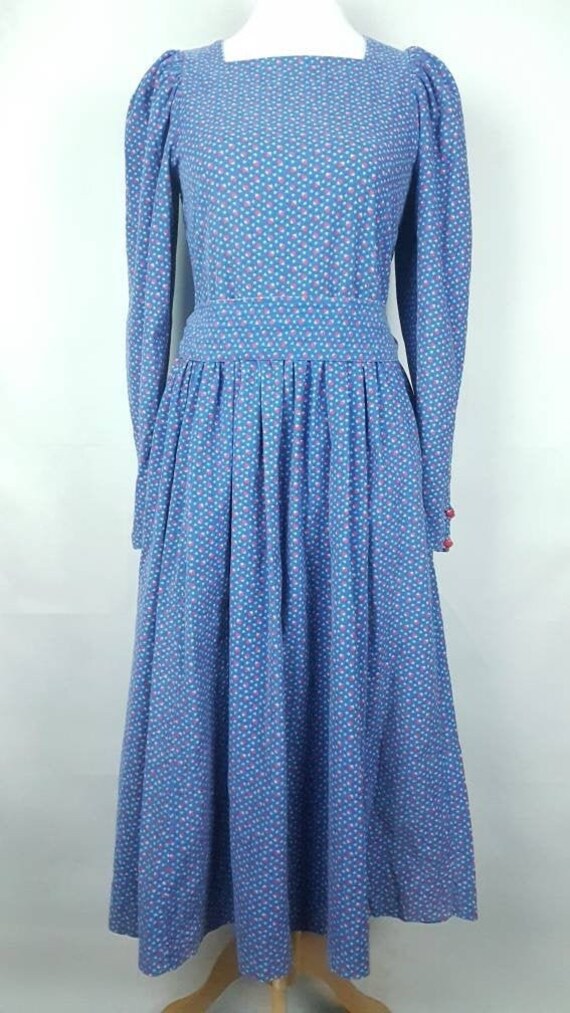 Laura Ashley Vintage Needlecord Dress Size UK 10 1