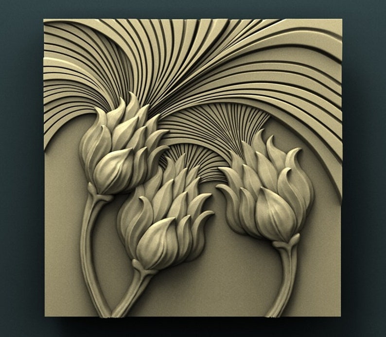 3d STL Model Relief Dark Angel for CNC Router Aspire Artcam
