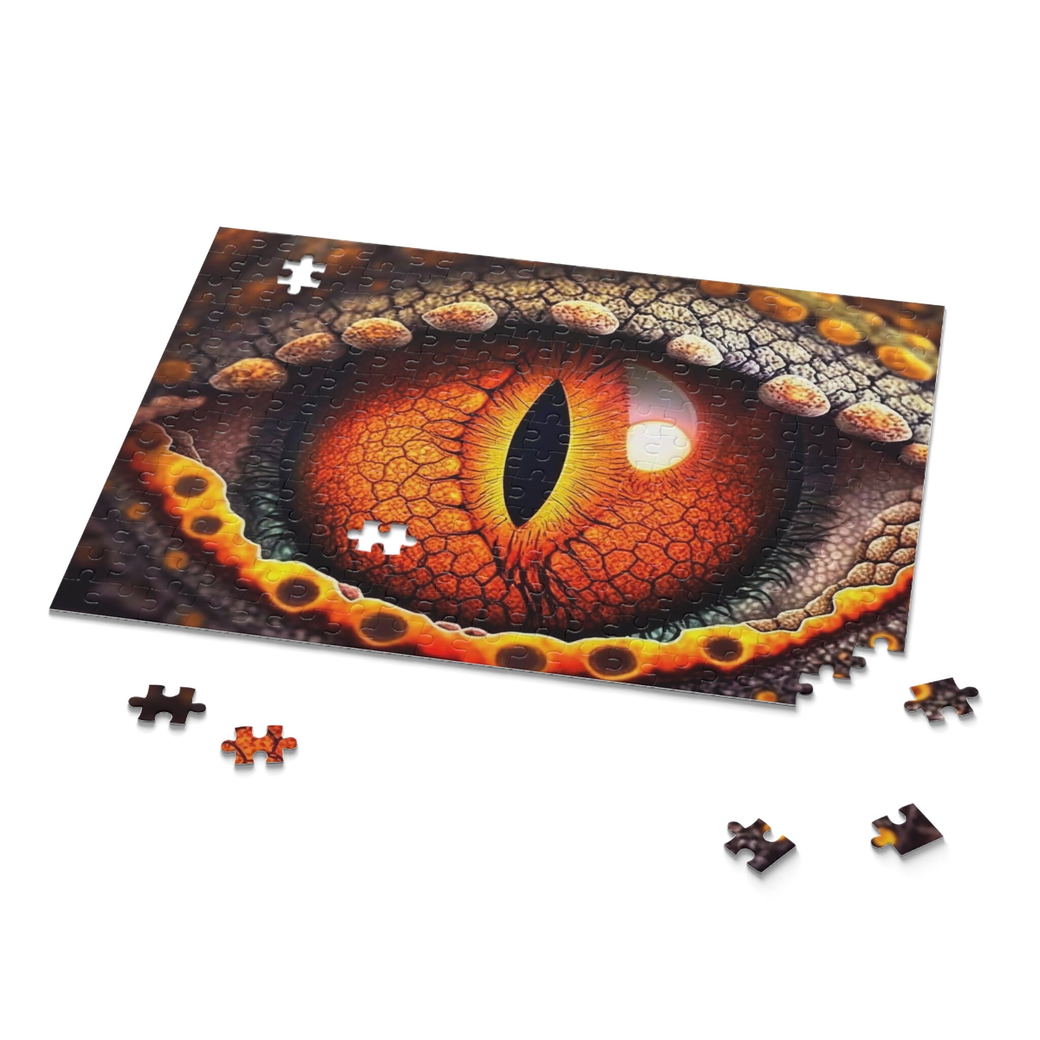 Dragon's Puzzle 120, 252, 500piece Dnd Jigsaw Puzzle RPG Gift Etsy