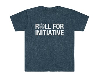 Roll For Initiative Shirt - Dungeons and Dragons RPG Gift