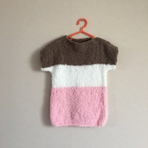 Chaussons bébé fille en maille tricot brodé Je suis une petite Princesse  blanc gris à 3,99 € fabriqué au Portugal