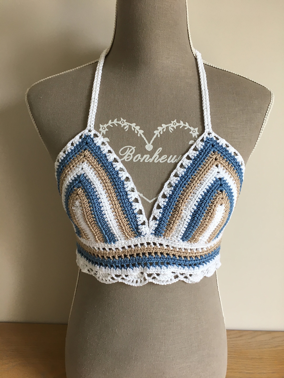 Top Femme Crochet Etsy