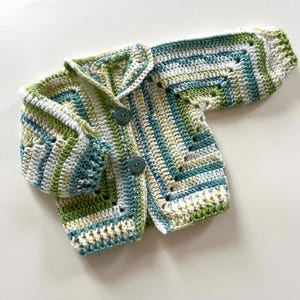 Baby knitted vest