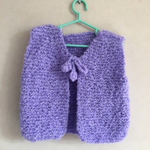 Children&#39;s knitted vest
