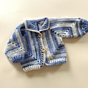 Crochet baby vest
