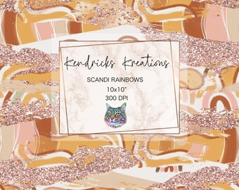 high resolution Boho3 brush stroke seamless digital paper 300dpi digital download JPEG file