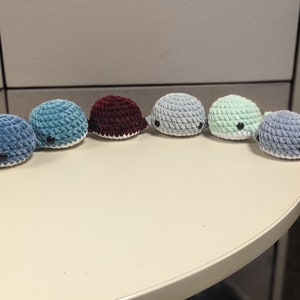 Crochet Whale Plushie Amigurumi Stuffed Animal