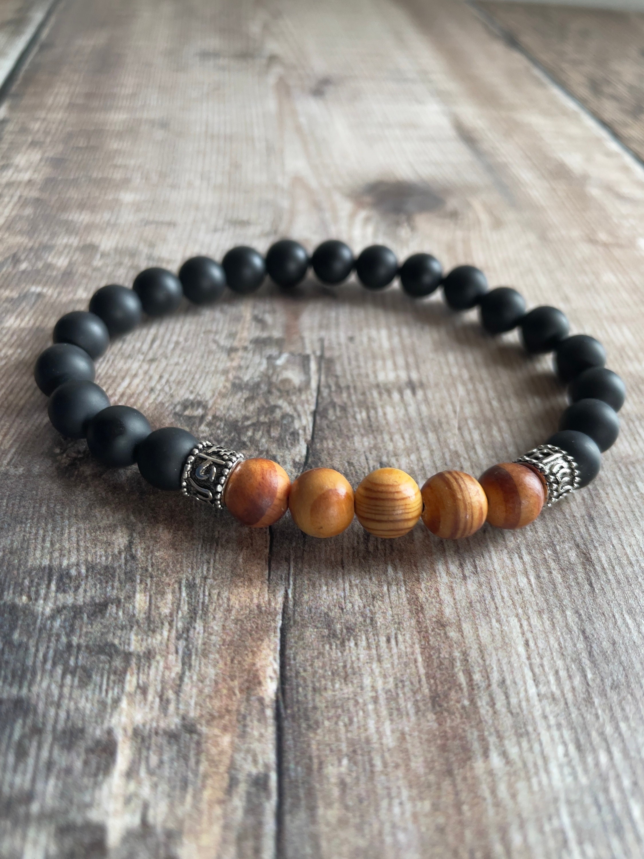 ●BLACKPURPLE● [silver925] Money Keeper Onyx Bracelet MUSINSA | BLACK PURPLE [silver925] Money Keeper Onyx Bracelet