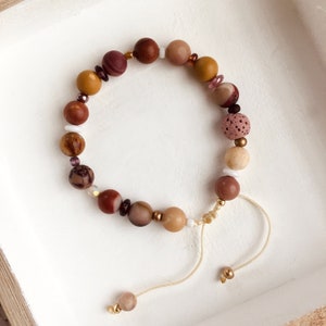 Bohemian Aesthetic Beaded Yoga Bracelet